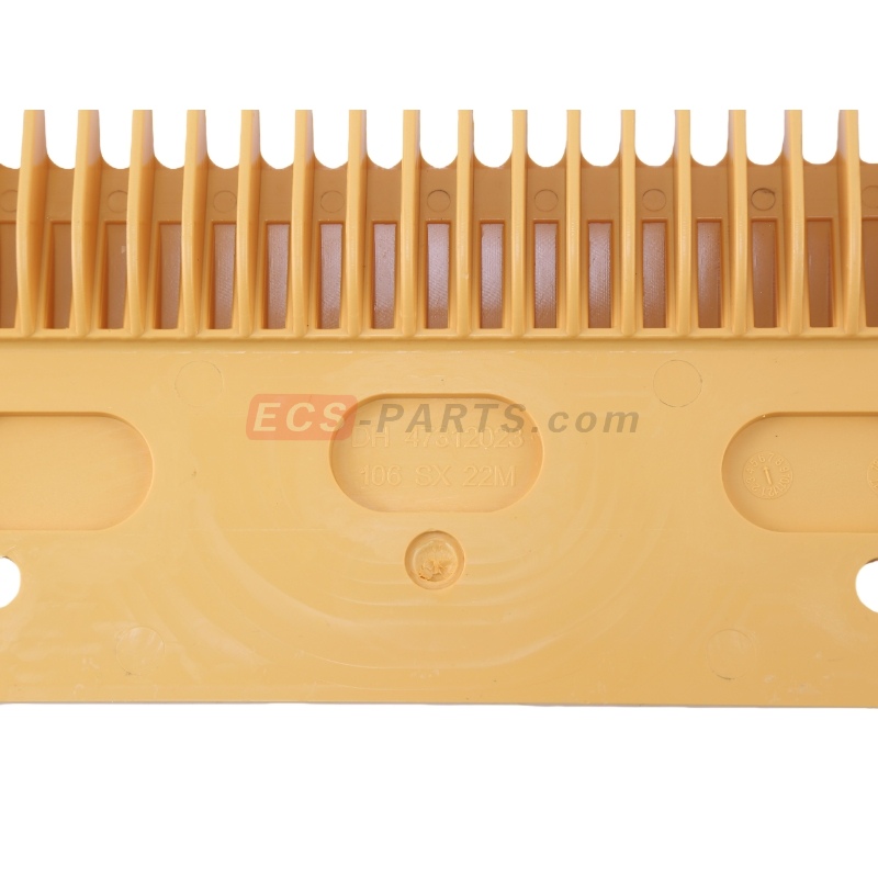 Escalator Yellow Plastic Comb Plate L473120 Series 22 Teeth